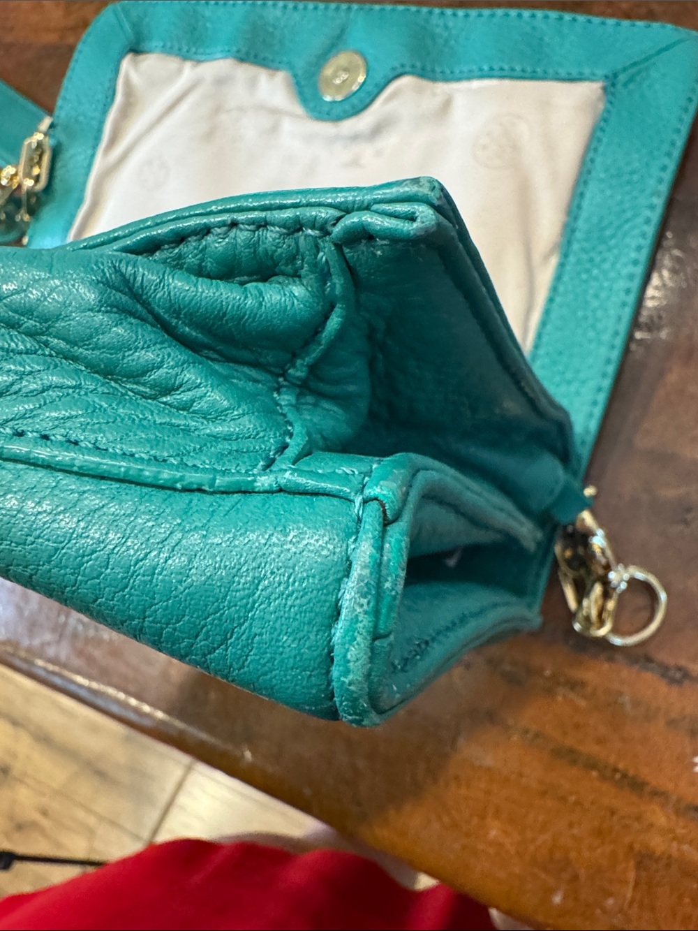 Tory Burch Kipp Perforated Logo Crossbody Bag - Picture 12 of 14